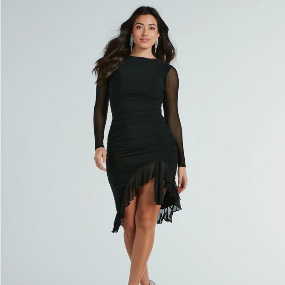 Black Long sleeve Dress